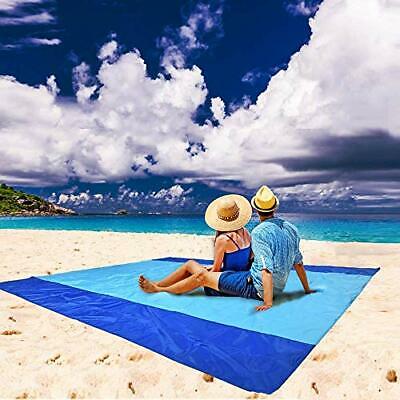 Brillirare Sandfree Beach Blanket 85x110 Oversized Waterproof Sandproof Picni...