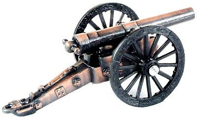 Army Field Cannon Die Cast Metal Collectible Pencil Sharpener