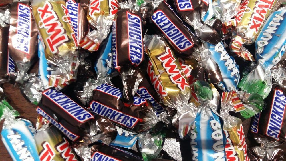 Snickers Bounty Twix Mars Mini Chocolate Bites Bulk Candy Treats