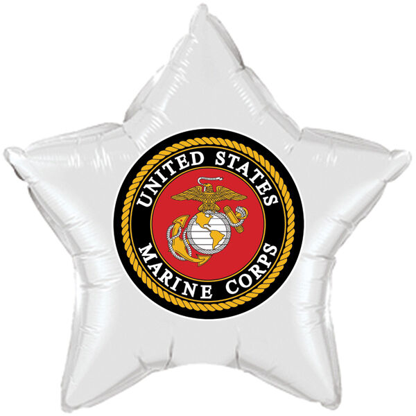 Us Marines Party Supplies Marine Corps Star Balloon