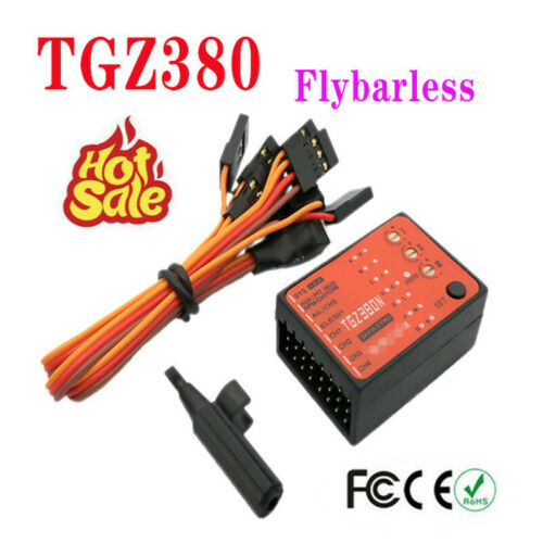1pc Flybarless System 3 Axis Gyro Tgz380 For T-rex 450 550 600 700 Rc Helicopter